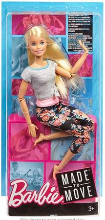 Boneca Barbie Feita para Mexer - Yoga Loira - MATTEL - Boneca Barbie -  Magazine Luiza