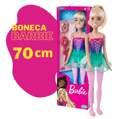 Boneca Tipo Barbie Com Roupa e Acessórios Brinquedo Infantil, Magalu  Empresas