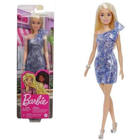 Acessórios para Boneca - Barbie Fashionista - Roupa - Vestido de Festa Azul  - Mattel