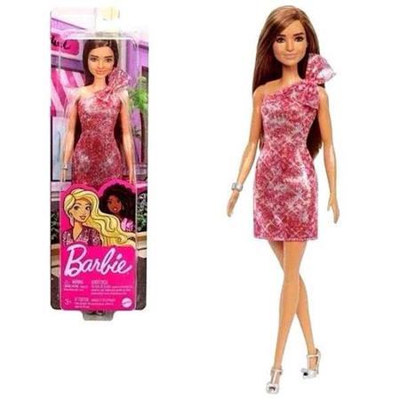 Lindo Conjunto Rosa + Sapato P/ Boneca Barbie - Roupa