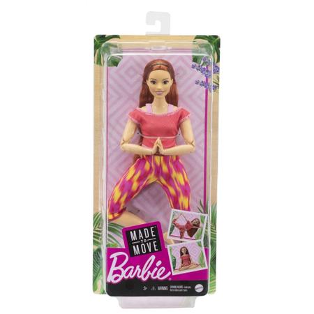 Imagem de Boneca Barbie Made to Move Curvy Ruiva Feita pra Mexer