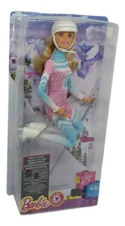 Boneca Barbie Quero Ser Esquiadora