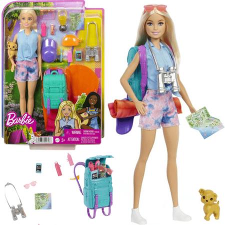 Boneca Barbie com Acessórios - Cabelo e Maquiagem - Malibu - Mattel -  Boneca Barbie - Magazine Luiza