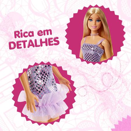 Boneca Articulada - Barbie Filme - Vestido Xadrez Rosa - Mattel - Bonecas -  Magazine Luiza