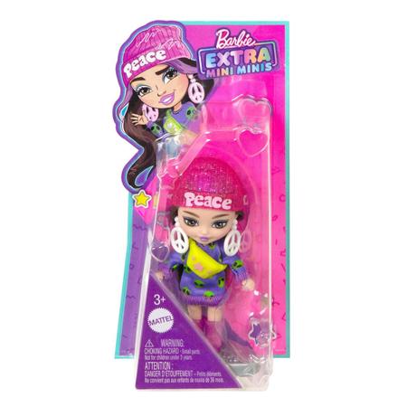 Imagem de Boneca Barbie Mini Extra Com Acessórios Mattel - HLN44