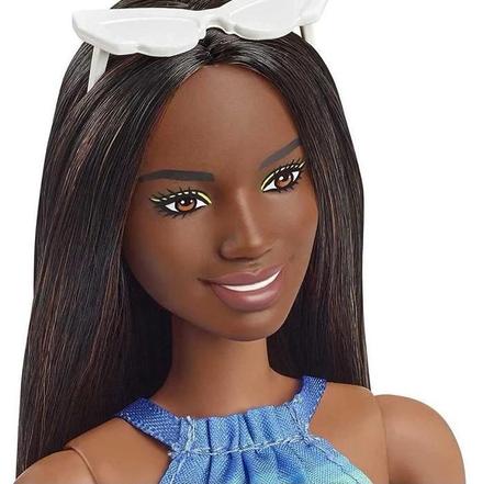 Boneca Barbie Negra Malibu The Ocean MATTEL Boneca Barbie