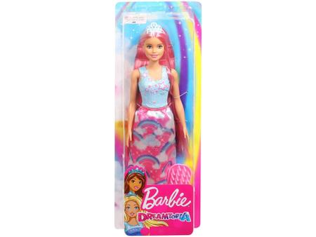 Imagem de Boneca Barbie Penteados Mágicos Dreamtopia  - com Acessórios Mattel FXR94