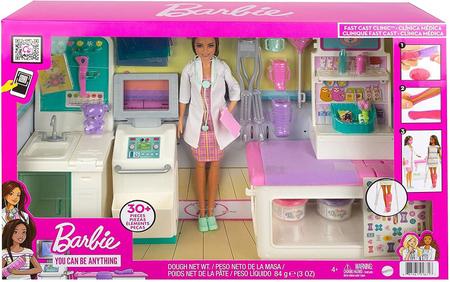 Boneca Barbie Playset Clinica Medica Mattel GTN61 Boneca Barbie