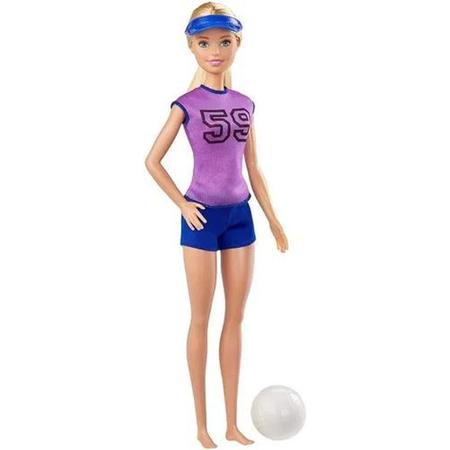 Conjunto Boneca Barbie Profissões Esportes Quero Ser Professora Futebol  Loira Mini Boneca - Mattel - Boneca Barbie - Magazine Luiza