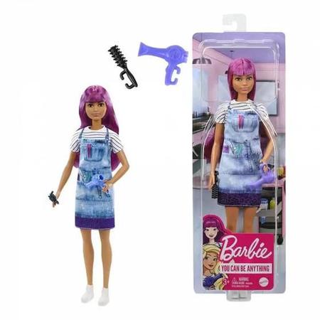 Boneca Barbie Cabeleireira Profissões Divertida 30 Cm Mattel - Fabrica da  Alegria