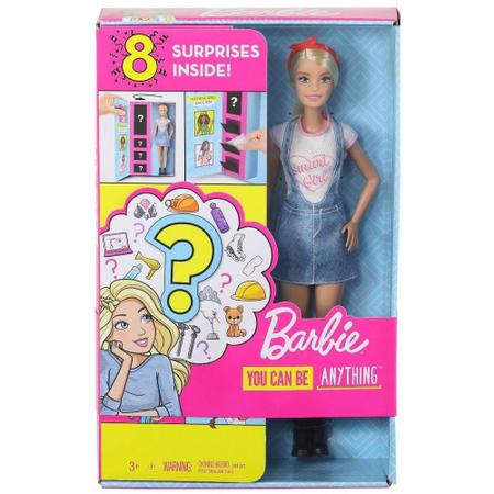 Boneca Barbie Profissoes - Carreira Surpresa - 8 Surpresas - Mattel MATTEL