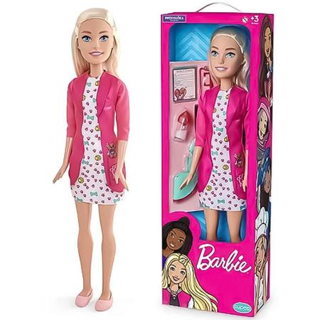 Boneca Barbie Profissões Veterinária Large Doll 64cm Pupee 1232 3+ - Boneca  Barbie - Magazine Luiza