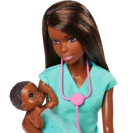 Boneca Barbie Quero Ser Pediatra Infantil Da Mattel Dhb63 em Promoção na  Americanas