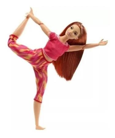 Barbie Boneca Yoga Cabeça MTM wave 3 Mattel - Corpo Fashionista Barbie  Ruiva