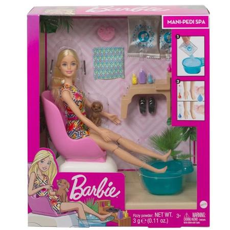 Barbie Extra Playset Salão De Beleza Com Pet Mattel - Brincando de Salão de  Beleza - Magazine Luiza