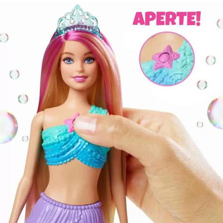 Cauda de sereia para boneca barbie