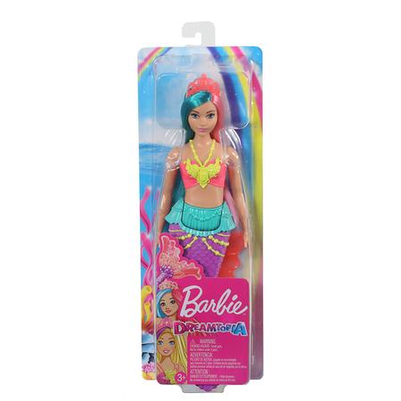 Boneca Barbie Sereia Articulada Roxo E Laranja Gjk11 em Promoção