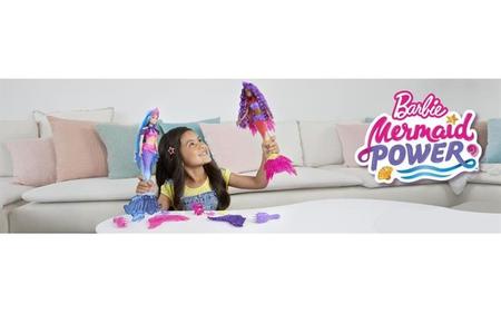 Boneca Barbie Sereia Mermaid Power Brooklyn Mattel - Pirlimpimpim