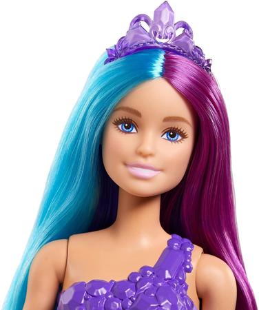 Barao Mattel Barbie Sereia Cabelos Rosa