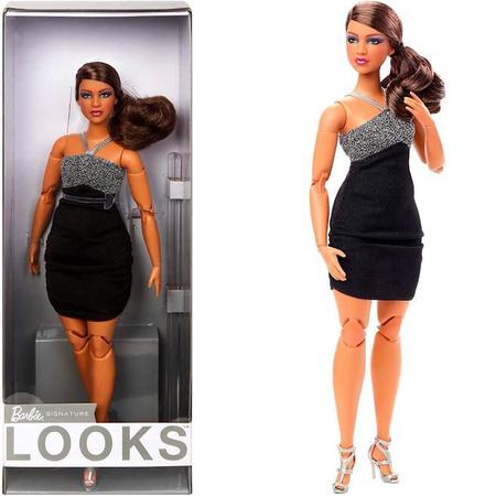 Boneca Articulada – Barbie Signature Looks – Moda Vestido – Mattel