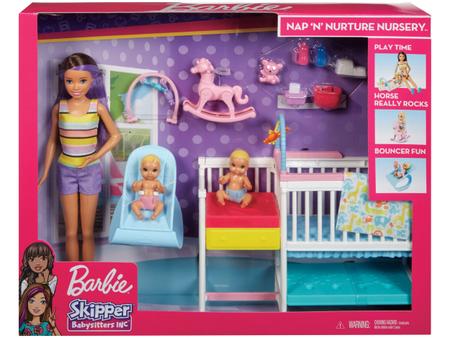 Boneca Barbie Family Skipper Escolinha das Crianças Mattel - Bebe