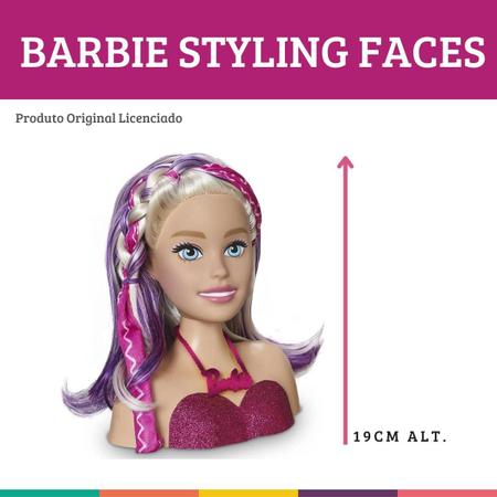 Boneca de Maquiar - Busto Barbie - Styling Head Faces - Pupee - Boneca  Barbie - Magazine Luiza