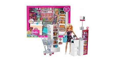 Boneca Barbie Supermercado De Luxo Com Acessórios FRP01 - Mattel