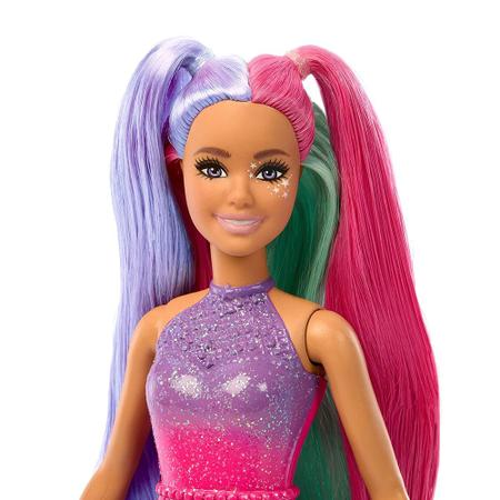 Imagem de Boneca Barbie Toque de Mágica - Vestido Lilás - Mattel