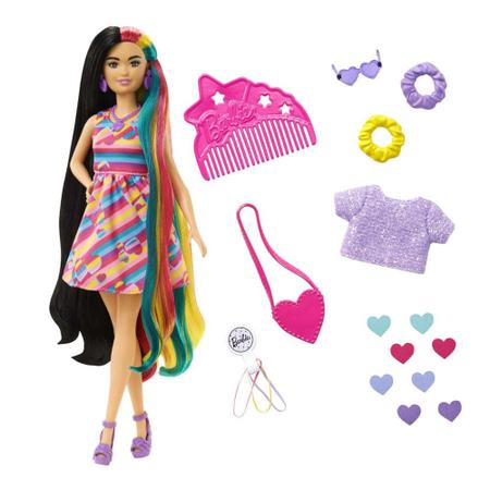 Boneca Barbie Totally Hair - Mattel Imagem de Boneca Barbie Totally Hair - Mattel