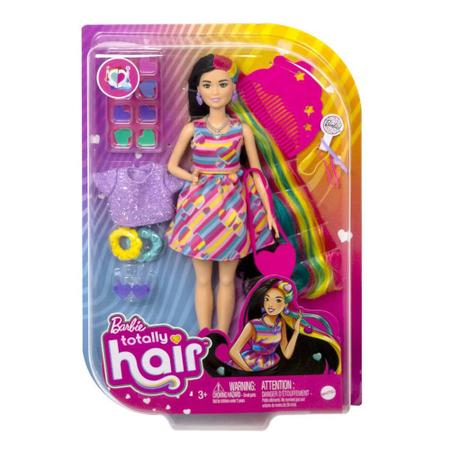 Boneca Barbie Totally Hair - Mattel Imagem de Boneca Barbie Totally Hair - Mattel