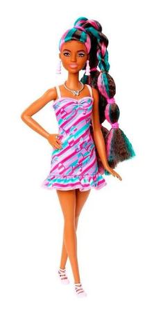 Imagem de Boneca Barbie Totally Hair Vestido Borboleta - Mattel Hcm91