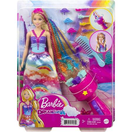 Imagem de Boneca Barbie Tranças Mágicas Dreamtopia Acessórios - Mattel