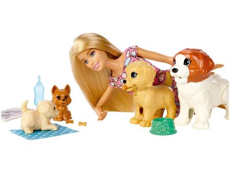 Imagem de Boneca Barbie Treinadora de Cachorrinhos - com Acessórios Mattel FXH08