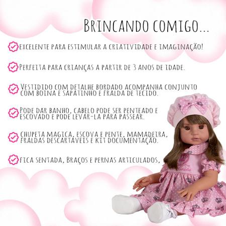 Boneca Baby Reborn 100% Silicone Magazine Luiza - Cegonha Reborn