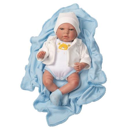 Bebe Reborn Menino Lindo + enxoval 42cm - zaninlo - Boneca Reborn -  Magazine Luiza