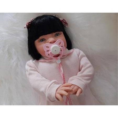 Boneca Reborn Real Cabelo Roupa Rosa Silicone Completa - Cegonha Reborn  Dolls - Bonecas - Magazine Luiza