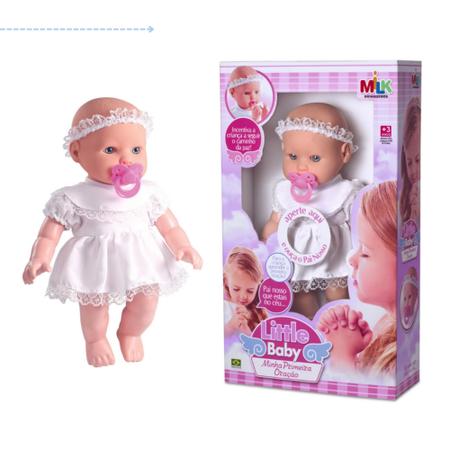 Brinquedos Para Meninas 3 4 5 6 7 8 Anos 2 Bonecas Reborn - Milk Brinquedos  - Boneca Reborn - Magazine Luiza