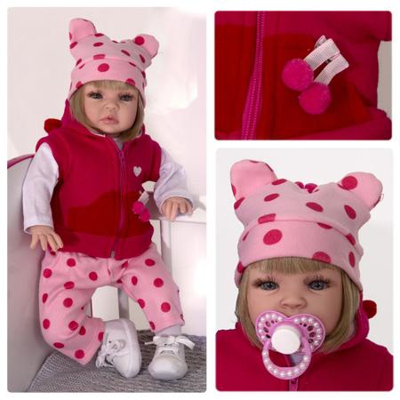 Bebe Boneca Reborn 52cm Magazine Luiza - Cegonha Reborn Dolls - Bonecas - Magazine  Luiza