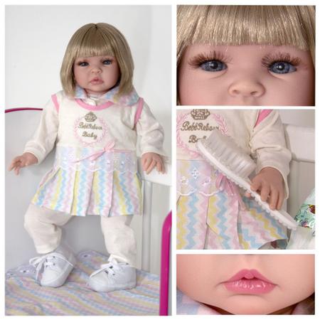 Bebê Reborn pode Banho 100 Silicone Magazine Luiza Barato - Cegonha Reborn  Dolls - Boneca Reborn - Magazine Luiza