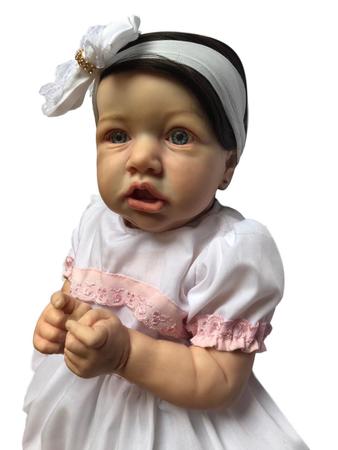 Boneca bebê Reborn Ana Julia 2 autentica com corpo inteiro - Baby Dolls -  Bonecas - Magazine Luiza