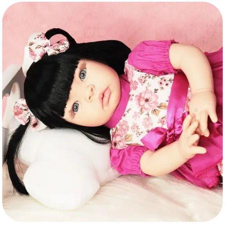 Boneca Bebe Reborn Morena Menina Barata Realista - Cegonha Reborn Dolls - Boneca  Reborn - Magazine Luiza