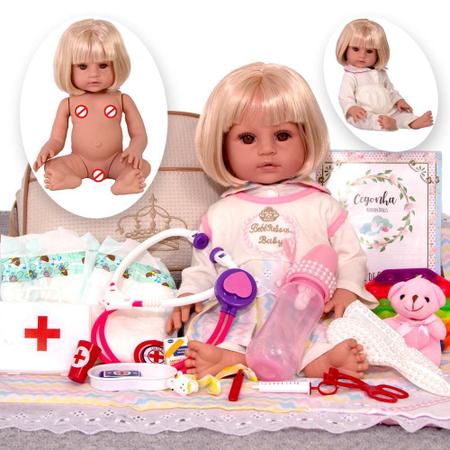 Boneca Baby + Bolsa Maternidade Magazine Luiza Enviamos Hoje - Cegonha  Reborn Dolls - Boneca Reborn - Magazine Luiza