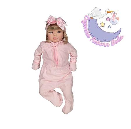 Boneca Bebe Reborn Barata Menina Princesa Enxoval - USA Magazine