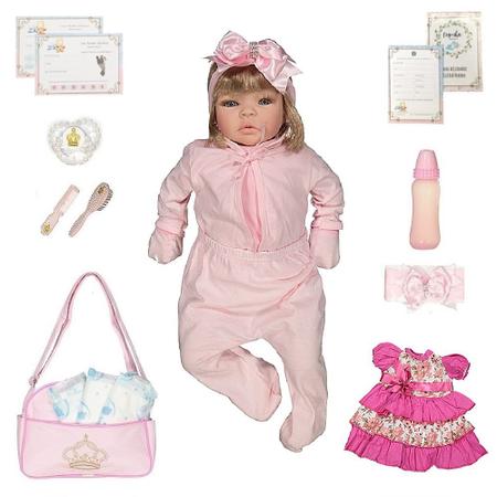 Bebes Reborn Barato Brinquedo Menina - Cegonha Reborn Dolls - Boneca Reborn  - Magazine Luiza