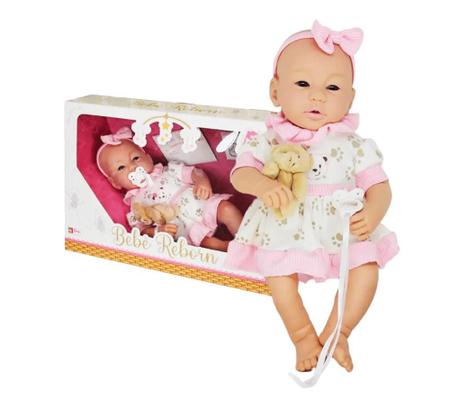 Boneca Bebê Reborn Menina 2031 - Brink Model na Americanas Empresas