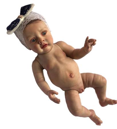 Imagem de Boneca Bebe Reborn By Baby Dolls Molde Chloe Versao 2