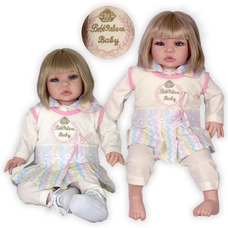 Boneca Bebê Reborn Menina Recem Nascida Linda Pode Banho - Cegonha Reborn  Dolls - Bonecas - Magazine Luiza