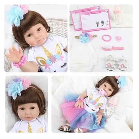 Boneca Bebê Reborn Laura Baby Babi 472 - Shiny Toys - Boneca Reborn -  Magazine Luiza