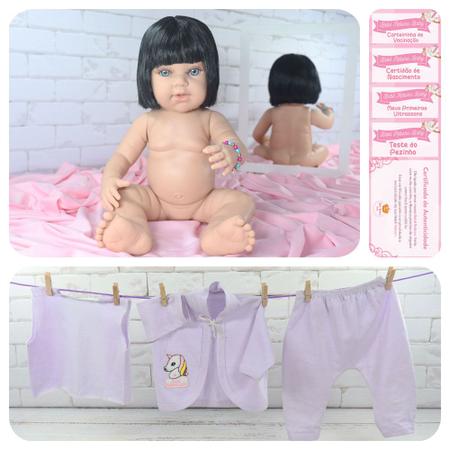 Comprar Boneca Reborn de Silicone com Acessorios Magazine Luiza