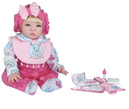 Boneca Bebê Reborn Doll Realist Yasmin Sid Nyl 1172